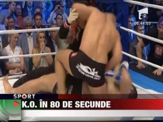 K.O. in 80 de secunde