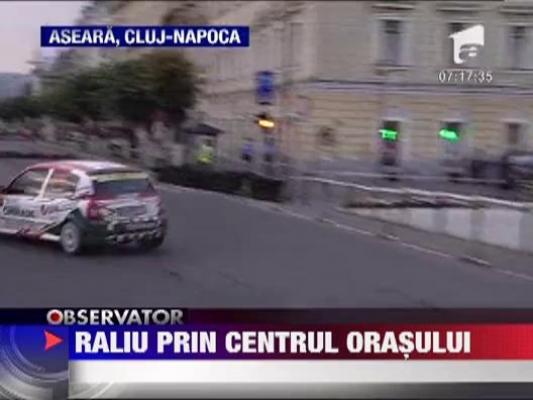 Campionatului National de Raliuri, la Cluj-Napoca