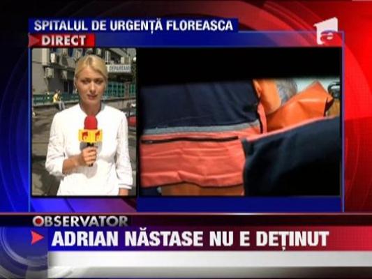 Politistii asteapta acordul medicilor pentru a-l aresta pe Adrian Nastase
