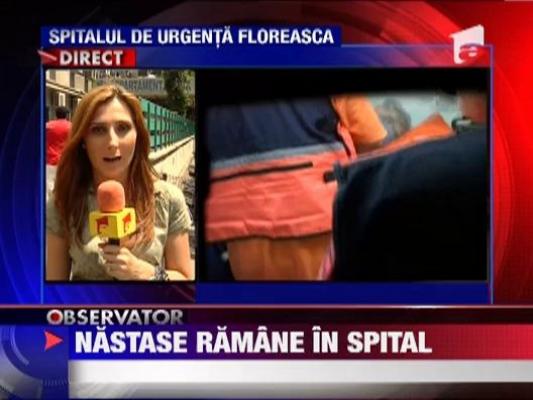 UPDATE/ Adrian Nastase ramane in spital