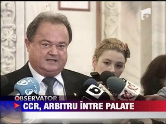 Curtea Constitutionala, arbitru intre Basescu si Ponta