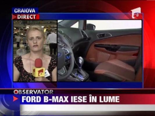 Presedintele Traian Basescu se duce la lansarea Ford B-MAX