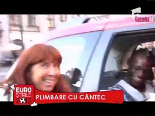 Balotelli, plimbare cu cantec