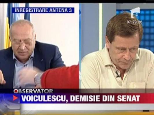 Dan Voiculescu si-a dat demisia din Senat