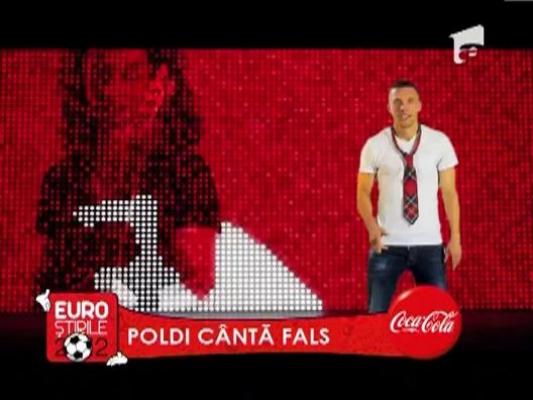 Podolski s-a facut de ras inainte de semifinala cu Italia