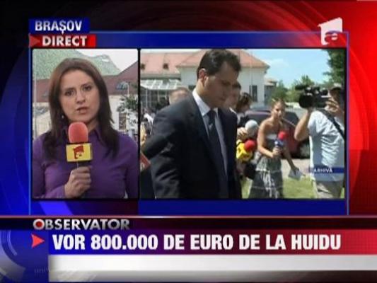 Rudele victimelor vor 800.000 de euro de la Huidu