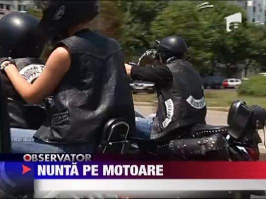 Nunta pe motoare