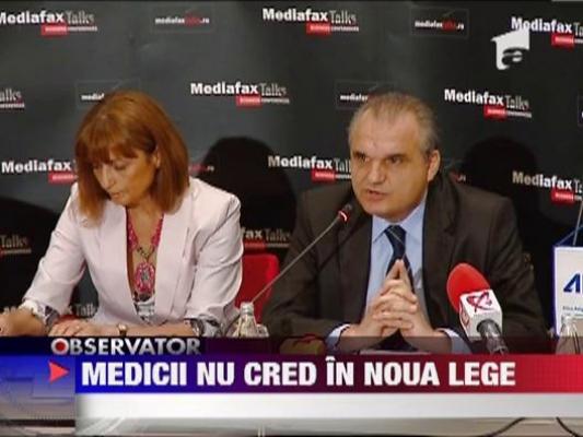 Noua lege a sanatatii isi modifica doar forma