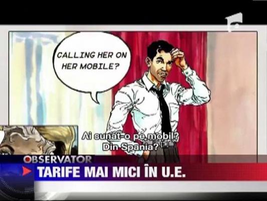 Tarife mai mici in UE pentru serviciile internationale de telefonie mobila