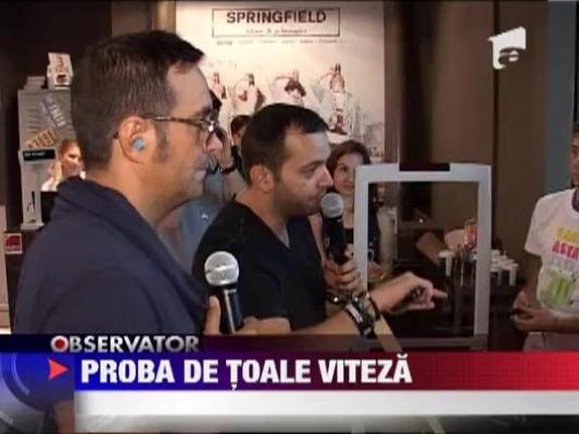 Radio Zu va supune la proba de "toale viteza"