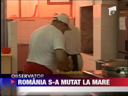Romania s-a mutat la mare! 70.000 de mii de turisti au luat drumul litoralului