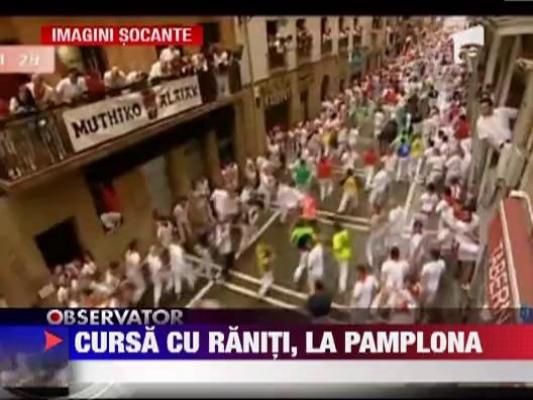 Faimosul festival de la Pamplona, Spania, a luat startul in mod dramatic!
