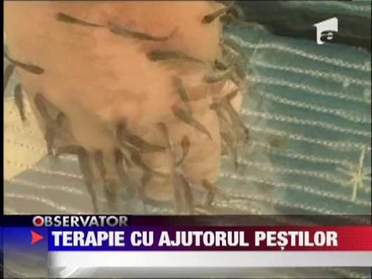 Terapie cu ajutorul pestilor pe litoral
