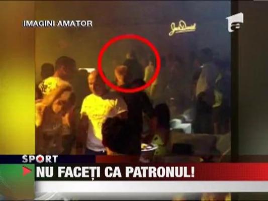 Gigi Becali a stat in club pana la 6 dimineata