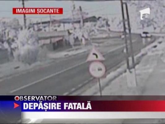 Accident infiorator in Prahova! Un barbat si animalul sau, spulberati pe marginea drumului