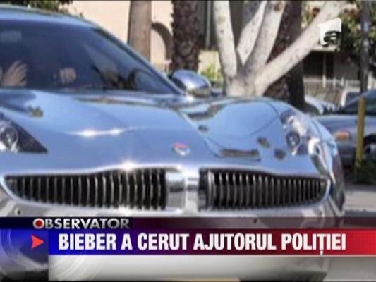 Justin Bieber are din nou probleme cu politia rutiera ‎