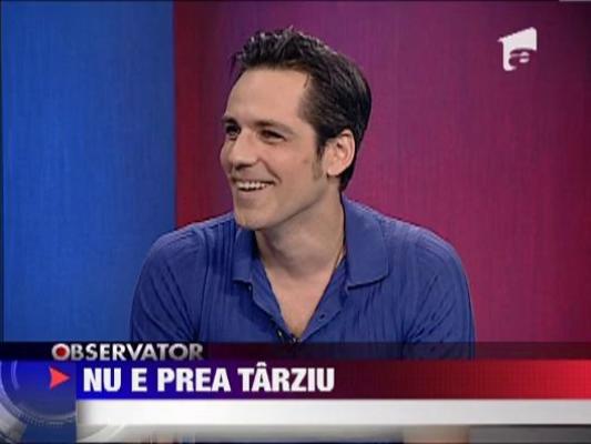 Stefan Banica lanseaza cel mai nou cantec al sau, "Nu e prea tarziu"