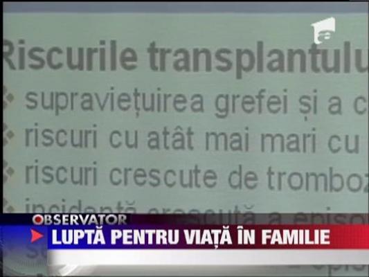 Premiera medicala: O mama ii doneaza fiicei de 6 ani un rinichi