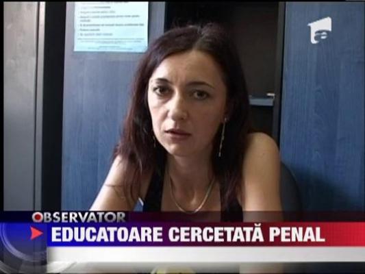 Targu Jiu: Educatoare cercetata penal