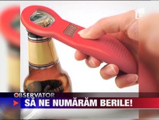 S-a inventat desfacatorul de bere care iti numara sticlele consumate