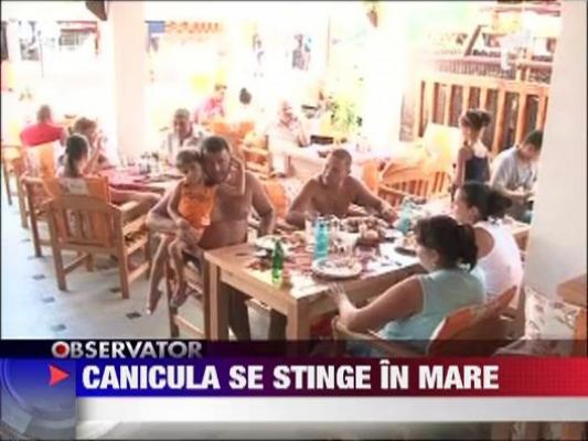 Romania fuge de caldura sufocanta din orase la mare