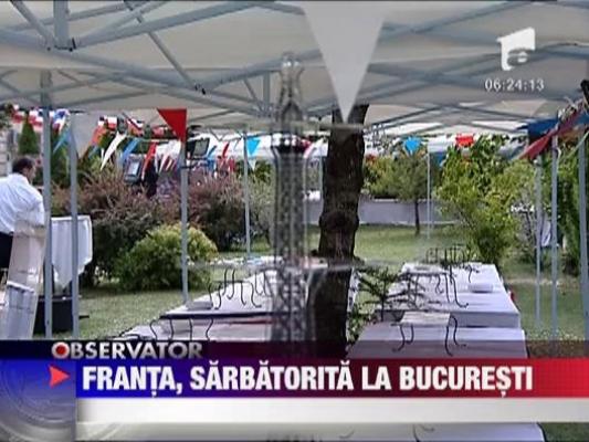 Ziua Frantei a fost sarbatorita cu mare fast la Bucuresti