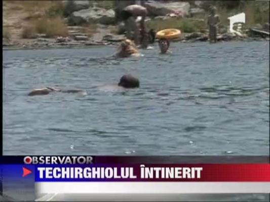 Tratament de intinerire pentru lacul cu namol-minune de la Techirghiol