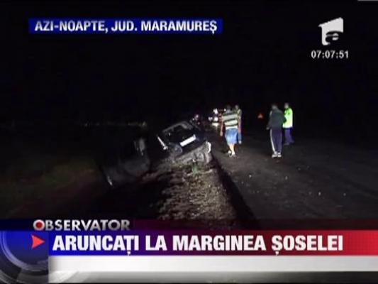 Accident din cauza unei carute nesemnalizate