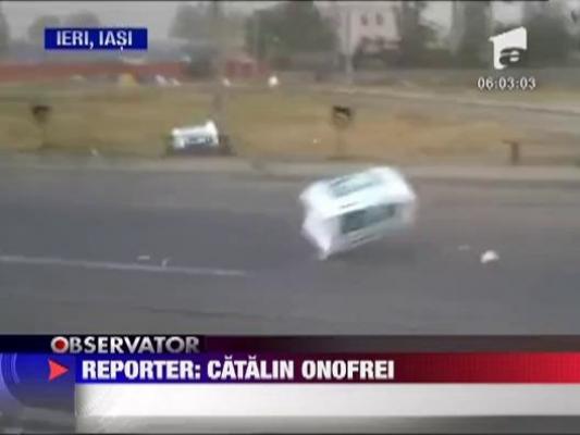 Furtunile si vijeliile lovesc Romania