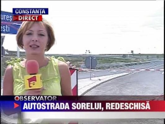 Autostrada Soarelui, redeschisa