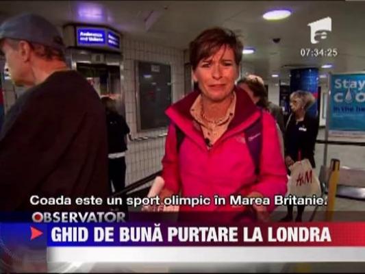 Ghid de buna purtare la Londra