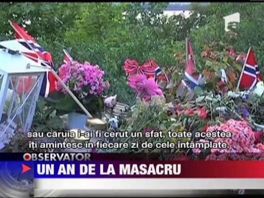 Norvegia comemoreaza un an de la atacurile sangeroase din Oslo si Insula Utoya
