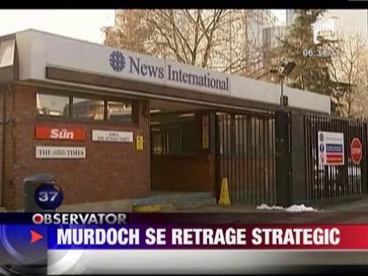 Magnatul australian Rupert Murdoch s-a retras strategic