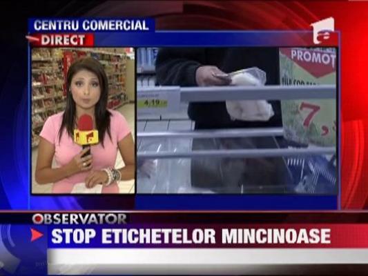 Zile numarate pentru ambalajele mincinoase