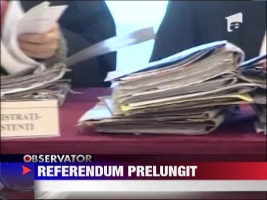 Curtea Constitutionala a validat programul prelungit la referendum