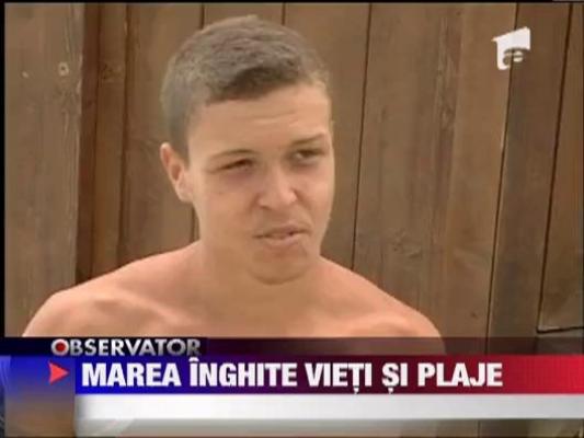 Valurile uriase de pe litoral au facut victime