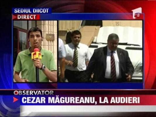 Senatorul Cezar Magureanu, in fata procurorilor