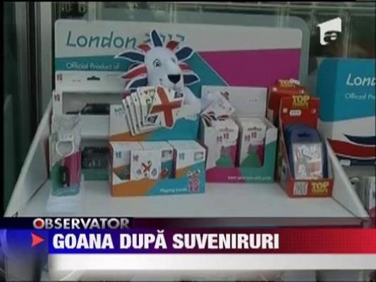 Goana dupa suveniruri cu insemnele oficiale ale Olimpiadei