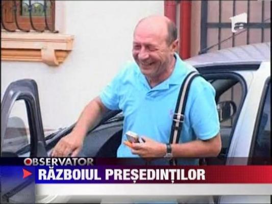 Meciul presedintilor, suspendat si interimar, continua