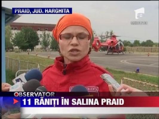 11 turisti raniti la salina de la Praid