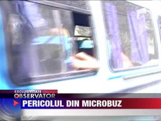 Soferii de microbuze merg cu usile larg deschise, la Constanta