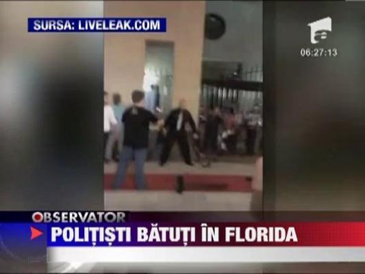 IMAGINI SOCANTE! Politisti batuti in Florida