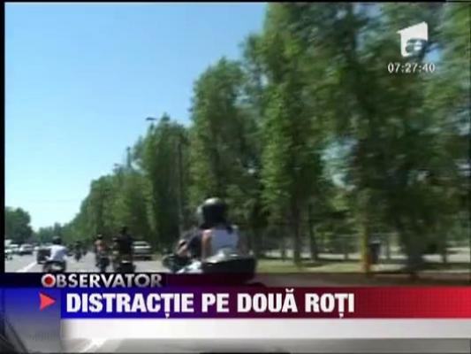 Distractie pe doua roti la Buzau