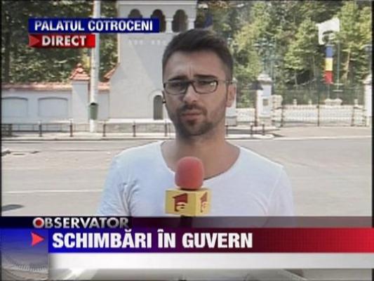 Schimbari in Guvern
