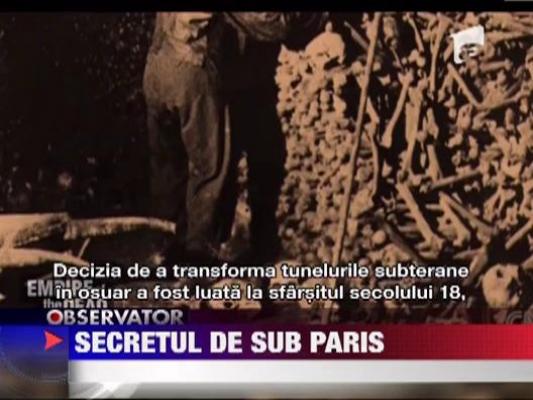 Scheletele de sub Paris