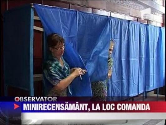 Guvernul renunta la mini-recensamant