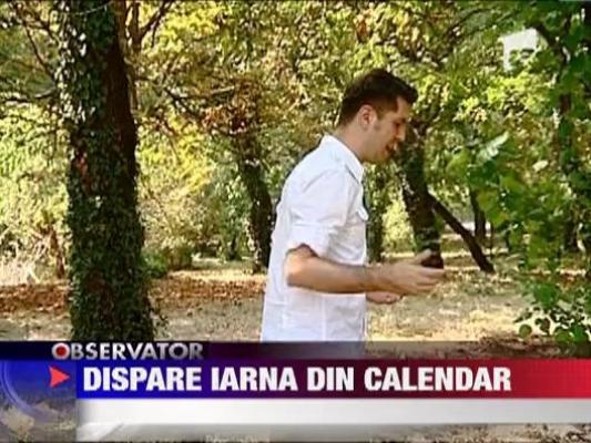 In mai putin de un secol in Romania nu va mai fi iarna