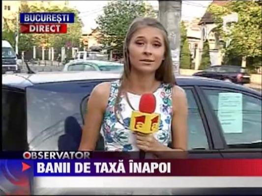 Guvernul da inapoi banii incasati ilegal din taxa auto