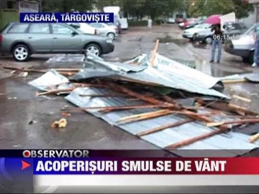 Acoperisuri smulse de vant in Targoviste