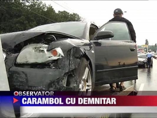 Presedintele Consiliului National pentru Combaterea Discriminarii, implicat intr-un grav accident